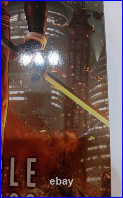 Final Fantasy VII 7 Remake GameStop Promo Store Display, Both Sides Printed RARE