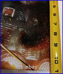 Final Fantasy VII 7 Remake GameStop Promo Store Display, Both Sides Printed RARE