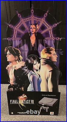 Final Fantasy VIII 8 Rare Promo Game Store 5ft Display Standee PS1 Playstation