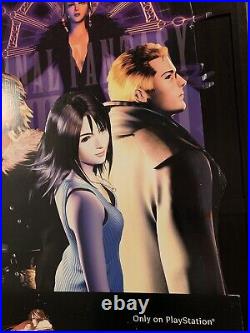 Final Fantasy VIII 8 Rare Promo Game Store 5ft Display Standee PS1 Playstation