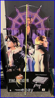 Final Fantasy VIII 8 Rare Promo Game Store 5ft Display Standee PS1 Playstation