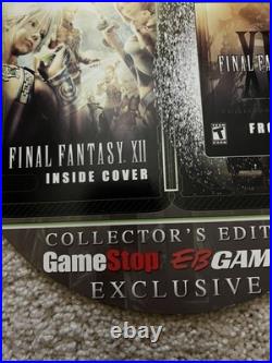 Final Fantasy XII 12 Small Store Display Rare 2006 GameStop EB Games