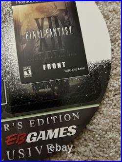 Final Fantasy XII 12 Small Store Display Rare 2006 GameStop EB Games