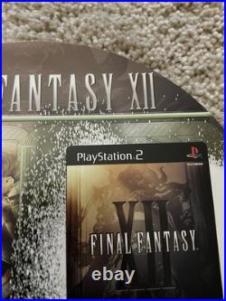 Final Fantasy XII 12 Small Store Display Rare 2006 GameStop EB Games