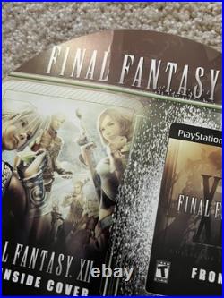 Final Fantasy XII 12 Small Store Display Rare 2006 GameStop EB Games