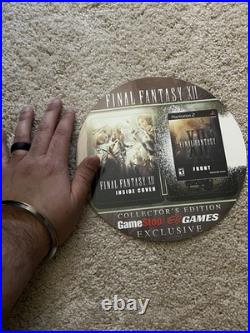 Final Fantasy XII 12 Small Store Display Rare 2006 GameStop EB Games