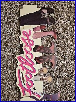 Footloose VHS Video Store Display Kevin Bacon Original 1984 Rare