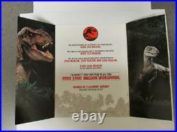 Free XL Vintage Shirt & Jurassic Park 1993 Vhs Store Display Marketing Kit Rare