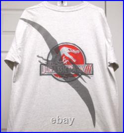 Free XL Vintage Shirt & Jurassic Park 1993 Vhs Store Display Marketing Kit Rare