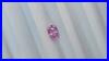 G733 Unheat Padparadscha Sapphire Oval 2 43ct Rare Pink Gemstone Bellerophon Certificate