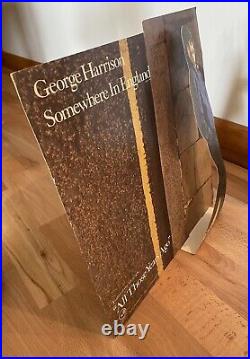 GEORGE HARRISON 1981 SOMEWHERE IN ENGLAND PROMO STORE DISPLAY BEATLES Rare