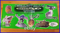 GODZILLA PROMO 1998 Taco Bell Store Display Toys Poster Movie Oddball Rare
