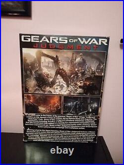Gears Of War Judgement Large Store Display Promo Box 16x11.5 inches Rare