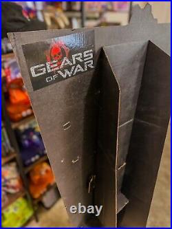 Gears of War 2006 Xbox 360 GAMESTOP Launch Store Display Standee RARE Microsoft