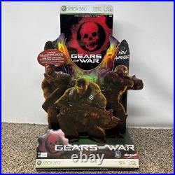 Gears of War Limited Collectors Edition Store Display Standee Promotional RARE