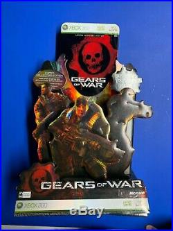 Gears of War Store Display (Limited Edition with Metal Tin) RARE