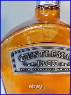 Gentleman Jack 5.0L Bottle Rare Empty Store Display Jack Daniels Tennessee