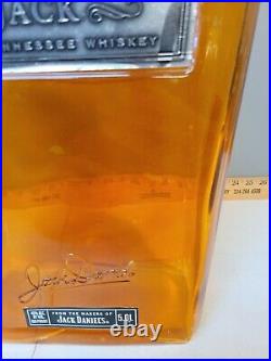 Gentleman Jack 5.0L Bottle Rare Empty Store Display Jack Daniels Tennessee