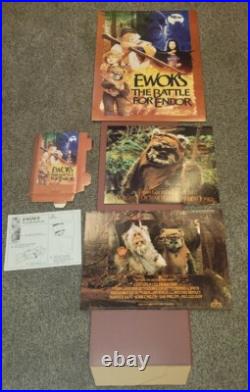 George Lucas Star Wars EWOKS BATTLE FOR ENDOR STANDEE NEW STORE DISPLAY RARE