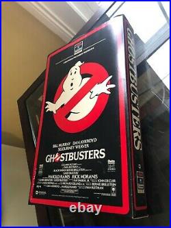 Ghostbusters original'80s video store oversized display box RARE (9x-14-2x)