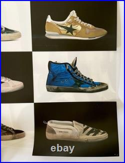 Golden Goose GGDB VCE Sneakers Clear Acetate Poster Retail Store Display Rare