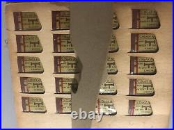 Goldtone Razor Blade Store Display 40s Ad 20 Count 4 for 10 cents Complete RARE