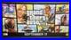 Grand Theft Auto V Promo Display Vinyl Banner LARGE 71x35 Store Display RARE