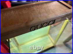 Gucci Vintage Display Peice Rare In Good Condition With Interior Lighting