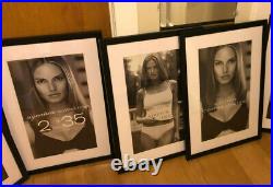 HEIDI KLUM 3 Poster Victoria's Secret Catalog Store Display Not Destroyed RARE