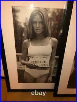 HEIDI KLUM 3 Poster Victoria's Secret Catalog Store Display Not Destroyed RARE