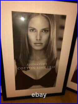 HEIDI KLUM 3 Poster Victoria's Secret Catalog Store Display Not Destroyed RARE