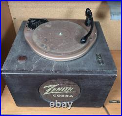 HISTORIC pc Zenith RARE WORKING Cobra Turntable Display Unit 4C21 FREE SHIP