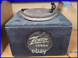 HISTORIC pc Zenith RARE WORKING Cobra Turntable Display Unit 4C21 FREE SHIP