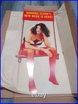 HOWARD STERN Miss America Rare Dangler Store Display 36 NOS! Near Mint 1995