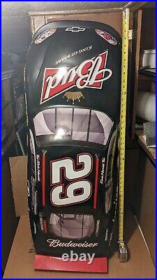 HUGE 46 RARE Kevin Harvick #29 NASCAR Budweiser Race Car Store Display Perfect