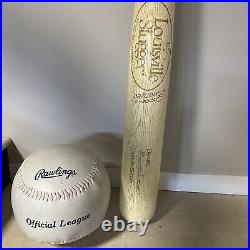 HUGE Babe Ruth Louisville Slugger Baseball Bat 66 & 12 Ball Store Display Rare