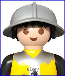 HUGE Playmobil 26 Store Display Germany Plastic Jointed Knight Figure Rare