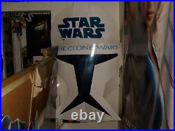 HUGE STAR WARS CLONE WARS TROOPER TOYS R US STORE DISPLAY 66 By 47 RARE