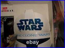 HUGE STAR WARS CLONE WARS TROOPER TOYS R US STORE DISPLAY 66 By 47 RARE