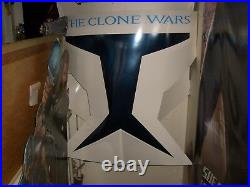 HUGE STAR WARS CLONE WARS TROOPER TOYS R US STORE DISPLAY 66 By 47 RARE