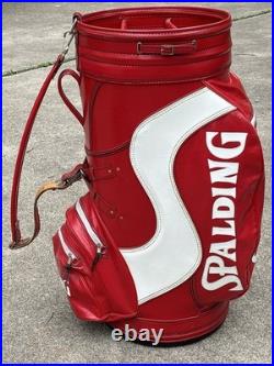 HUGE! Spalding Pro Shop Store Display Oversized 16 Golf Bag Novelty RARE! NICE