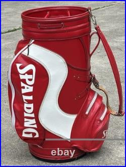 HUGE! Spalding Pro Shop Store Display Oversized 16 Golf Bag Novelty RARE! NICE