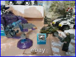 Halo Mega Bloks 2010 Rare Diorama Store Display Arctic Wolverine Wraith Warthog