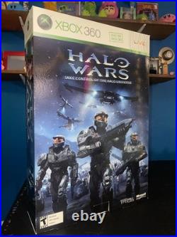 Halo Wars Gamestop Xbox Promo Store Display Large Box 18in X 12.5in X 4in RARE