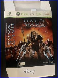 Halo Wars Gamestop Xbox Promo Store Display Large Box 18in X 12.5in X 4in RARE