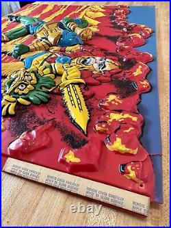 He-Man Vintage Store Display Masters Of The Universe Mattel 1982 Origins Rare
