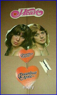 Heart Dreamboat Annie Record Store Promo Hanging Mobile Display Mint- 1976 Rare