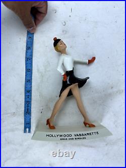 Hollywood Vassarette Bras & Girdles Countertop Store Display c. 1940's. RARE