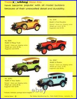 Hubley 855K Model A Pickup RARE Factory Built Store Display