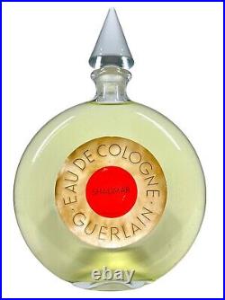 Huge Guerlain Shalimar Eau De Cologne Bottle Early 1930s/40s Store Display RARE